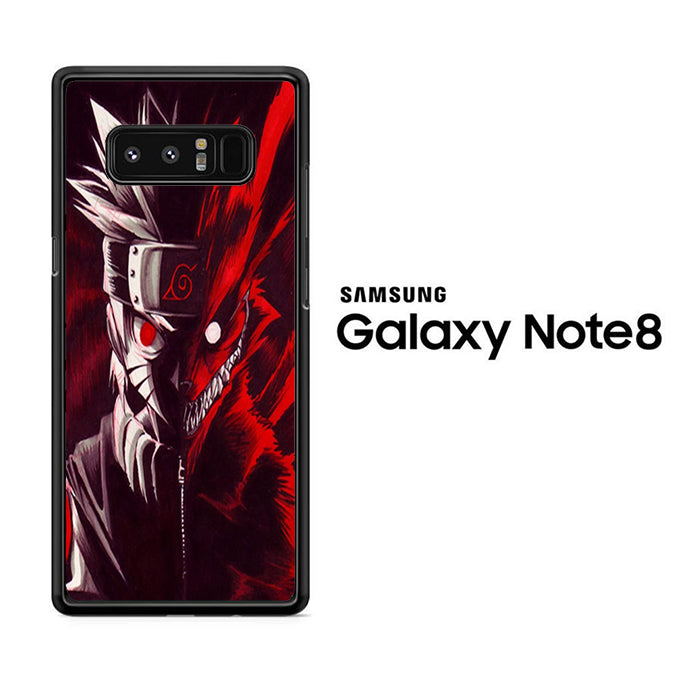 Naruto Kyubi Red Samsung Galaxy Note 8 Case