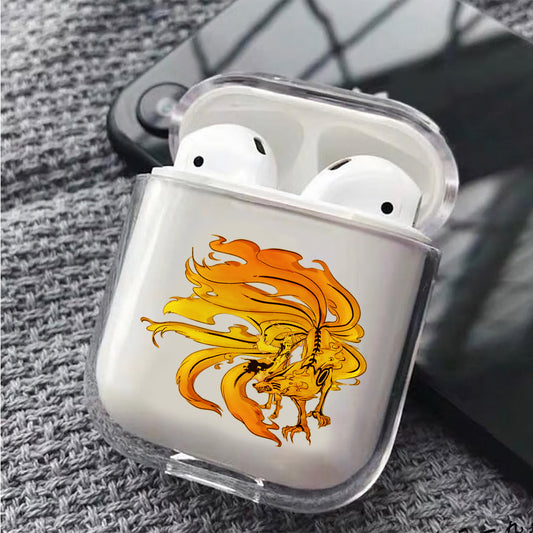 Naruto and Kurama Protective Clear Case Cover For Apple Airpods