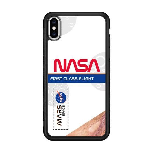 Nasa Mars Ticket iPhone XS Case