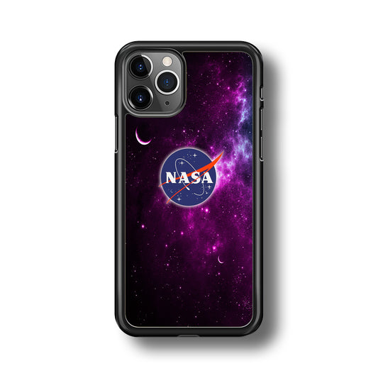 Nasa Purple Space Logo iPhone 11 Pro Case