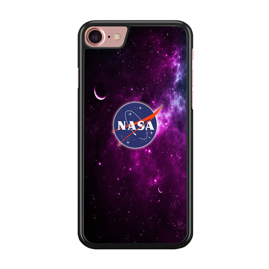 Nasa Purple Space Logo iPhone 7 Case