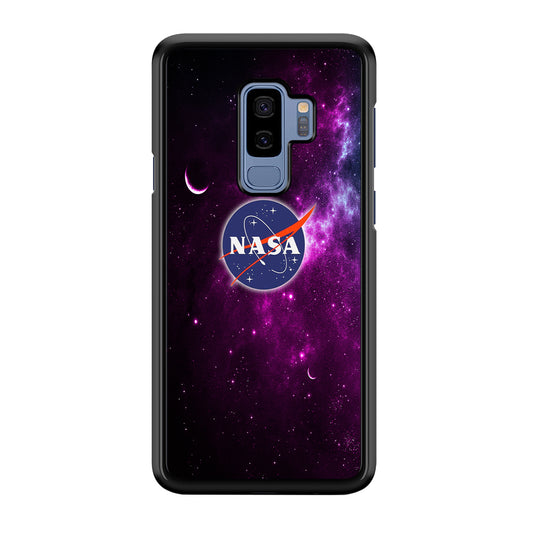Nasa Purple Space Logo Samsung Galaxy S9 Plus Case