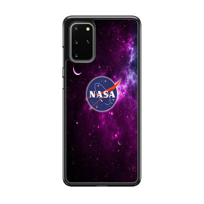 Nasa Purple Space Logo Samsung Galaxy S20 Plus Case