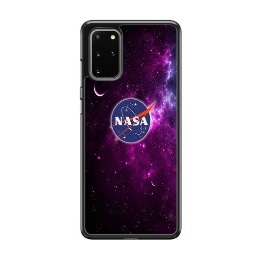 Nasa Purple Space Logo Samsung Galaxy S20 Plus Case