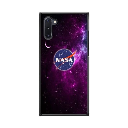 Nasa Purple Space Logo Samsung Galaxy Note 10 Case