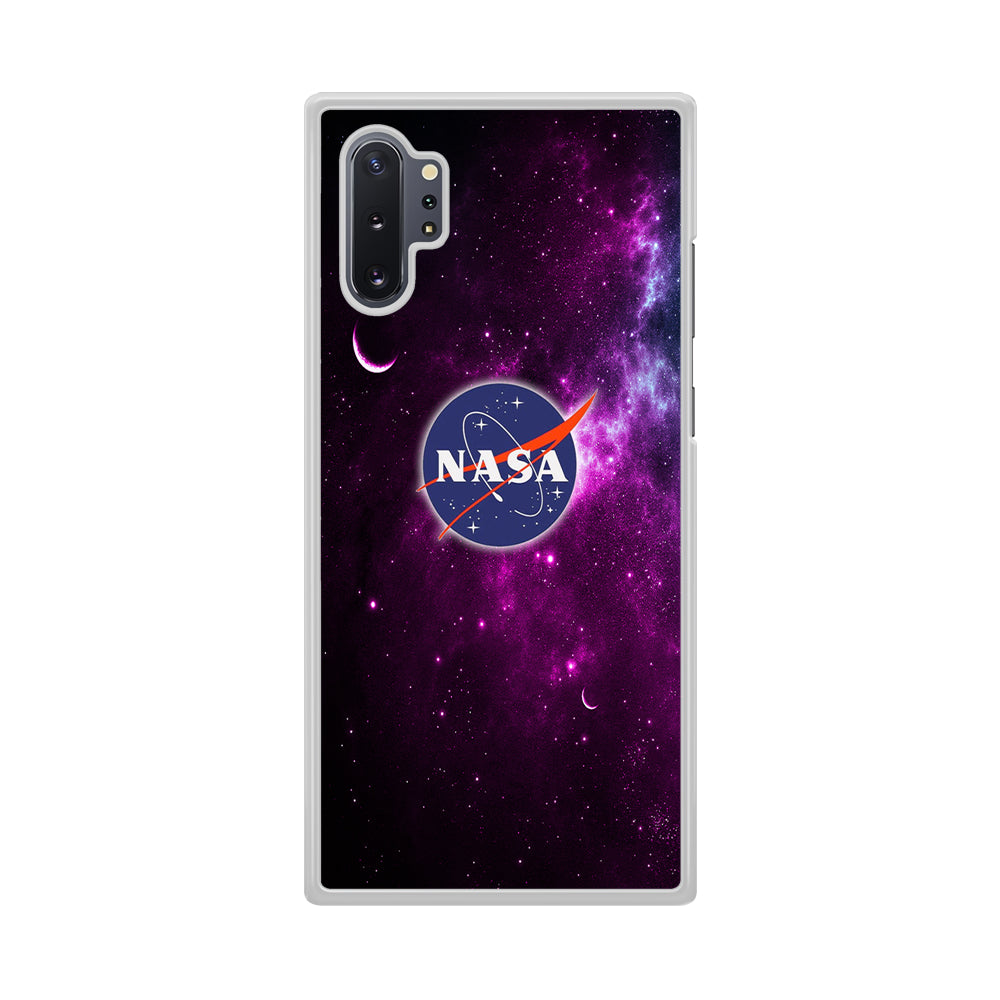 Nasa Purple Space Logo Samsung Galaxy Note 10 Plus Case