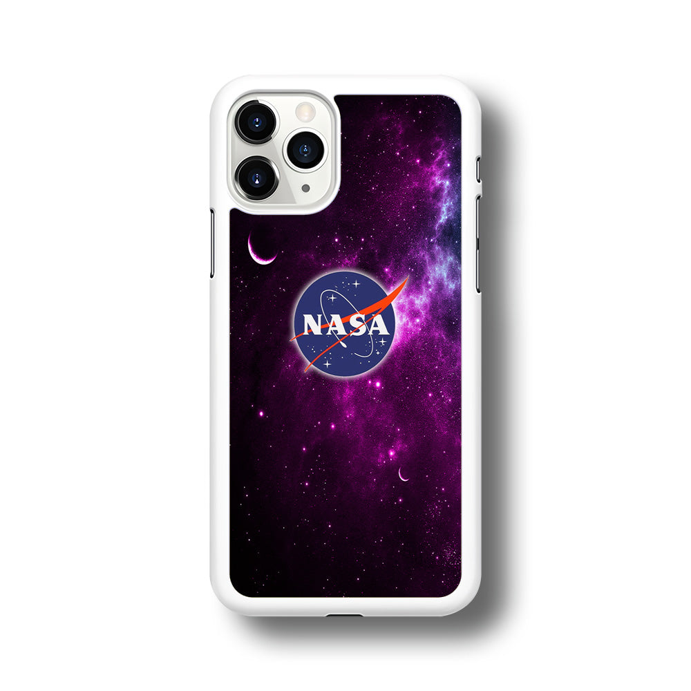 Nasa Purple Space Logo iPhone 11 Pro Max Case