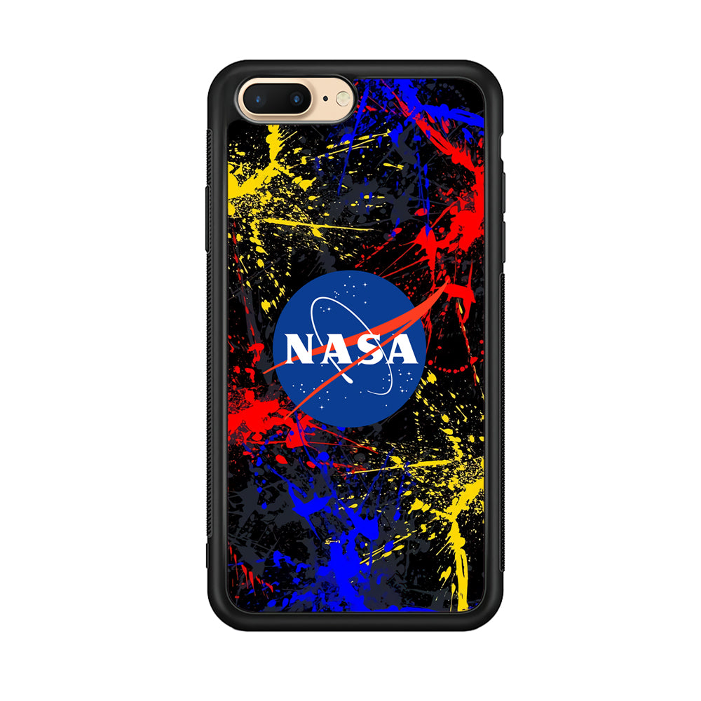 Nasa Splash Paint Abstract iPhone 8 Plus Case