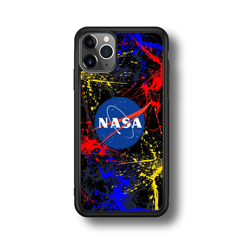 Nasa Splash Paint Abstract iPhone 11 Pro Max Case