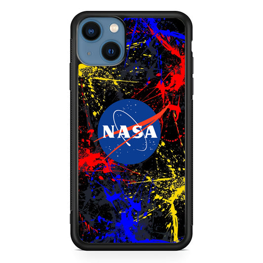 Nasa Splash Paint Abstract iPhone 13 Case