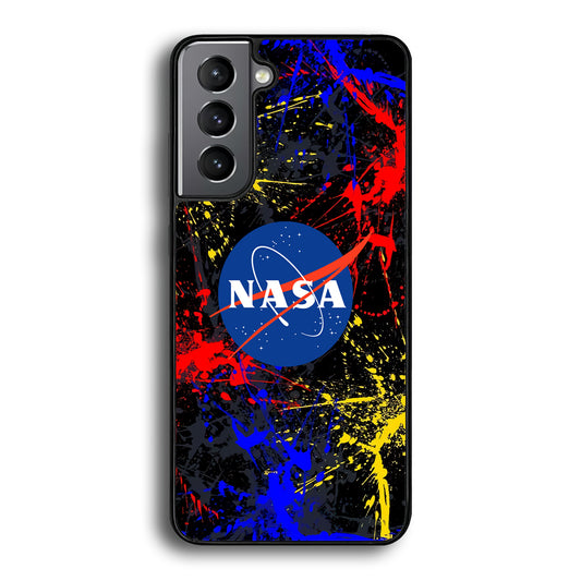 Nasa Splash Paint Abstract Samsung Galaxy S21 Case