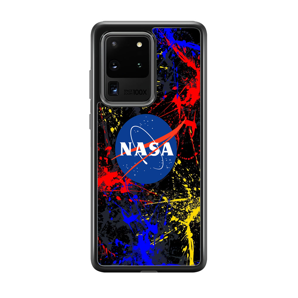 Nasa Splash Paint Abstract Samsung Galaxy S20 Ultra Case