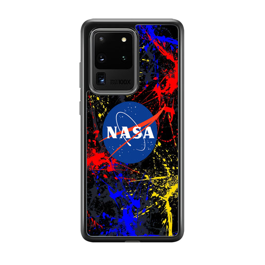 Nasa Splash Paint Abstract Samsung Galaxy S20 Ultra Case