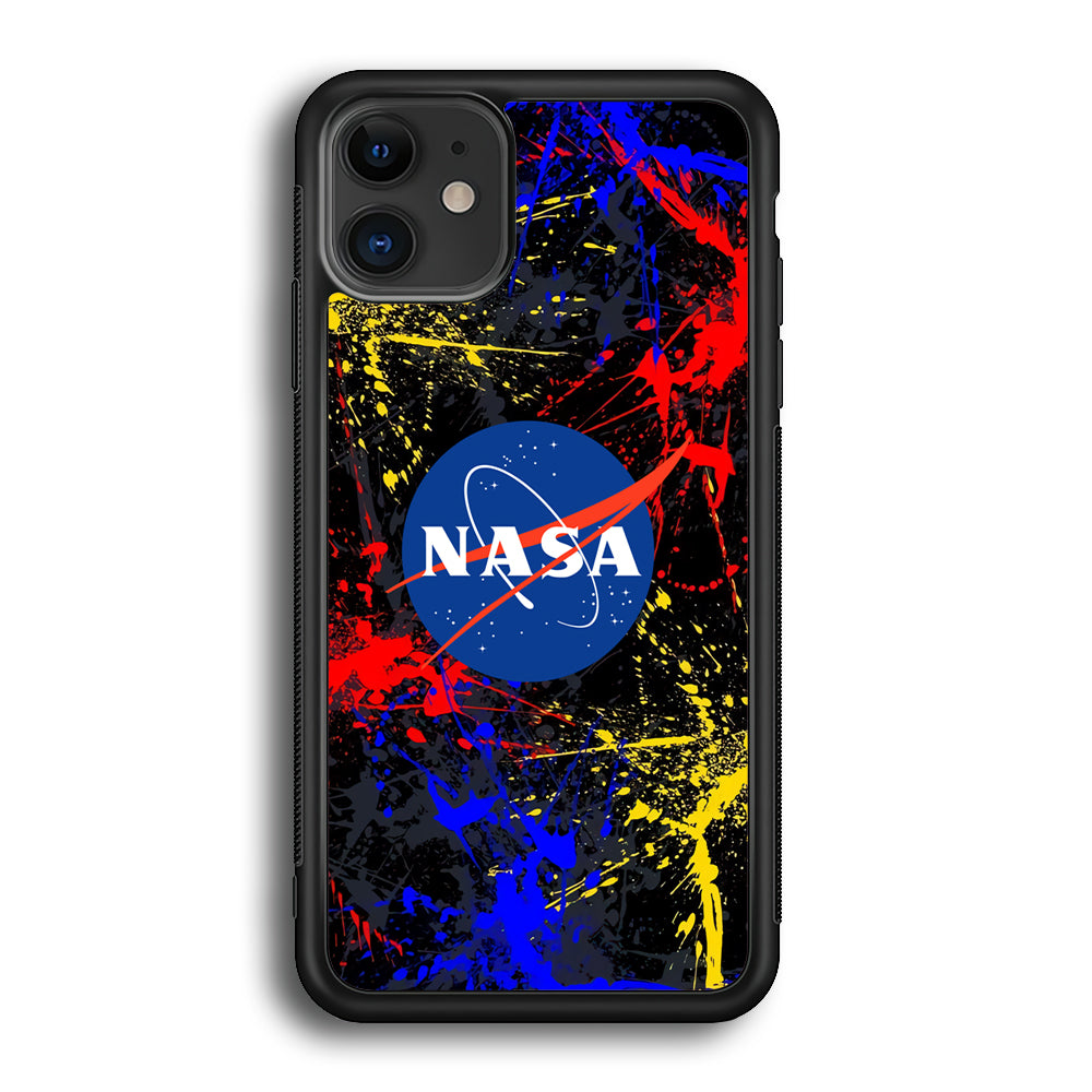 Nasa Splash Paint Abstract iPhone 12 Case