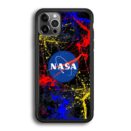 Nasa Splash Paint Abstract iPhone 12 Pro Max Case
