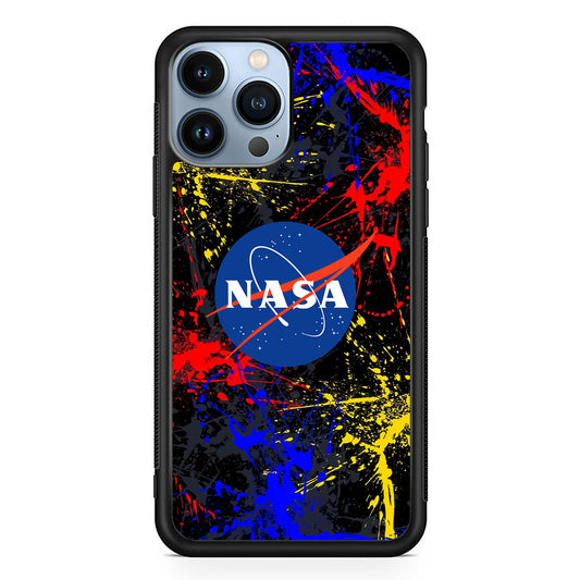 Nasa Splash Paint Abstract iPhone 13 Pro Max Case