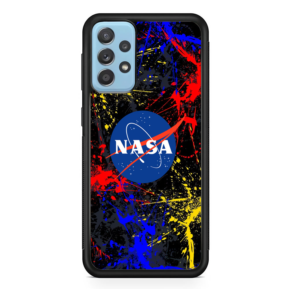 Nasa Splash Paint Abstract Samsung Galaxy A72 Case