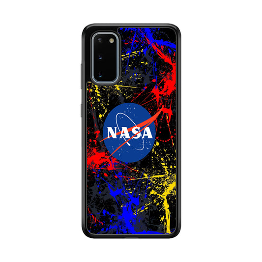 Nasa Splash Paint Abstract Samsung Galaxy S20 Case