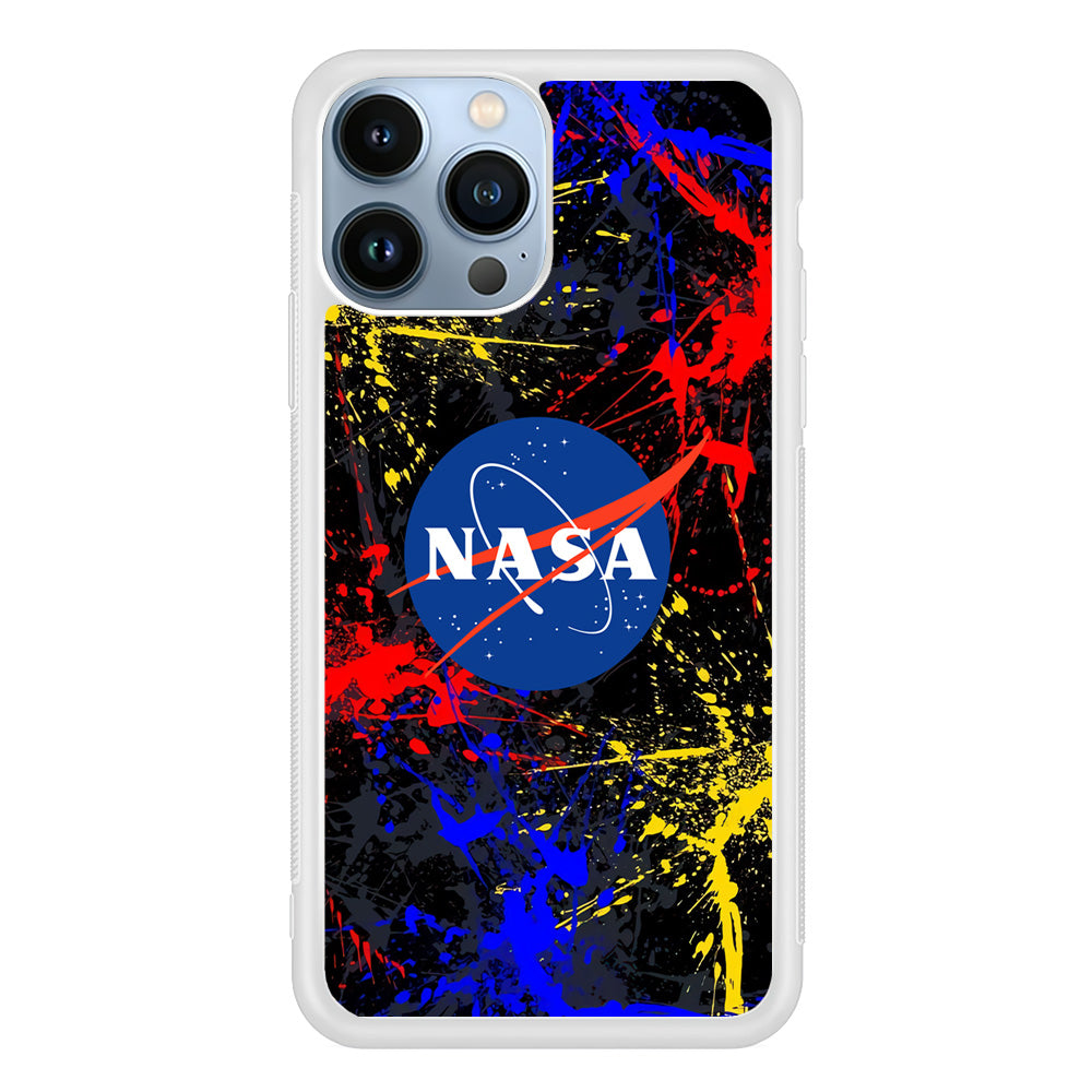 Nasa Splash Paint Abstract iPhone 13 Pro Case