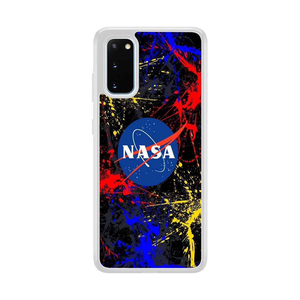 Nasa Splash Paint Abstract Samsung Galaxy S20 Case