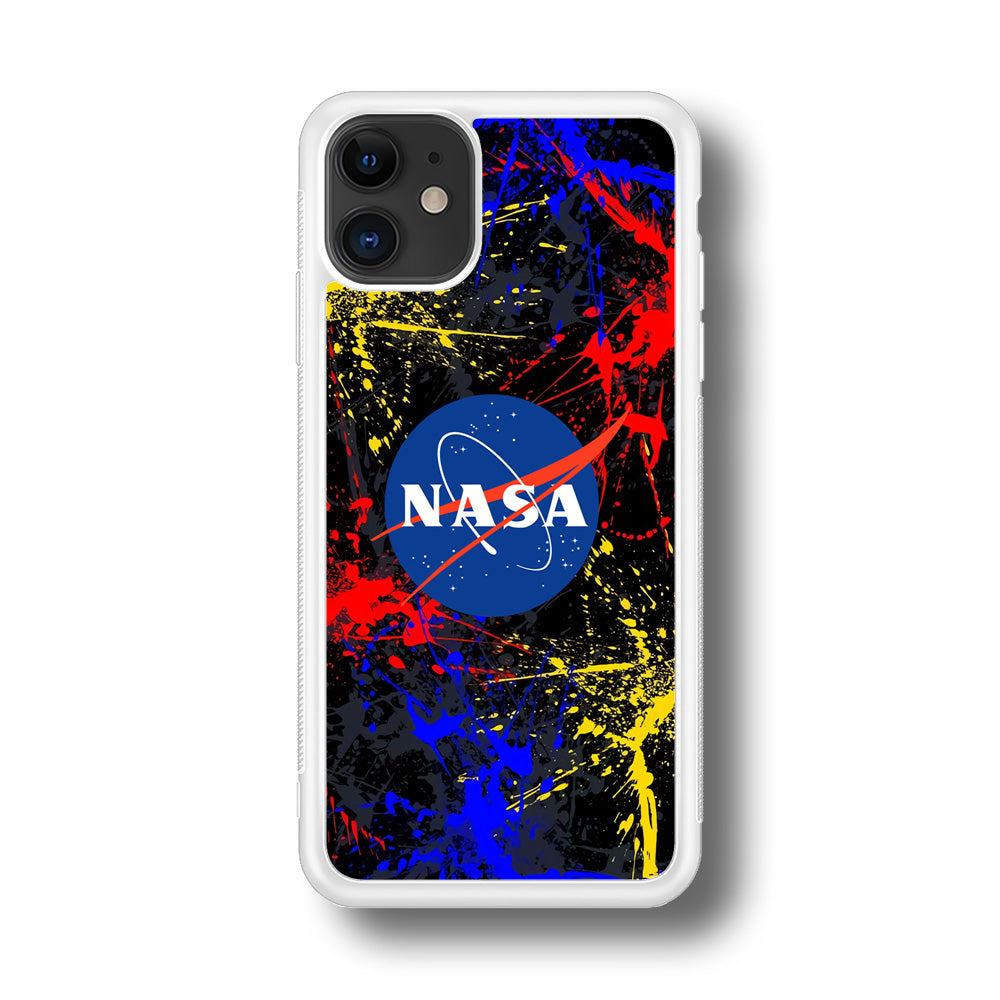 Nasa Splash Paint Abstract iPhone 11 Case