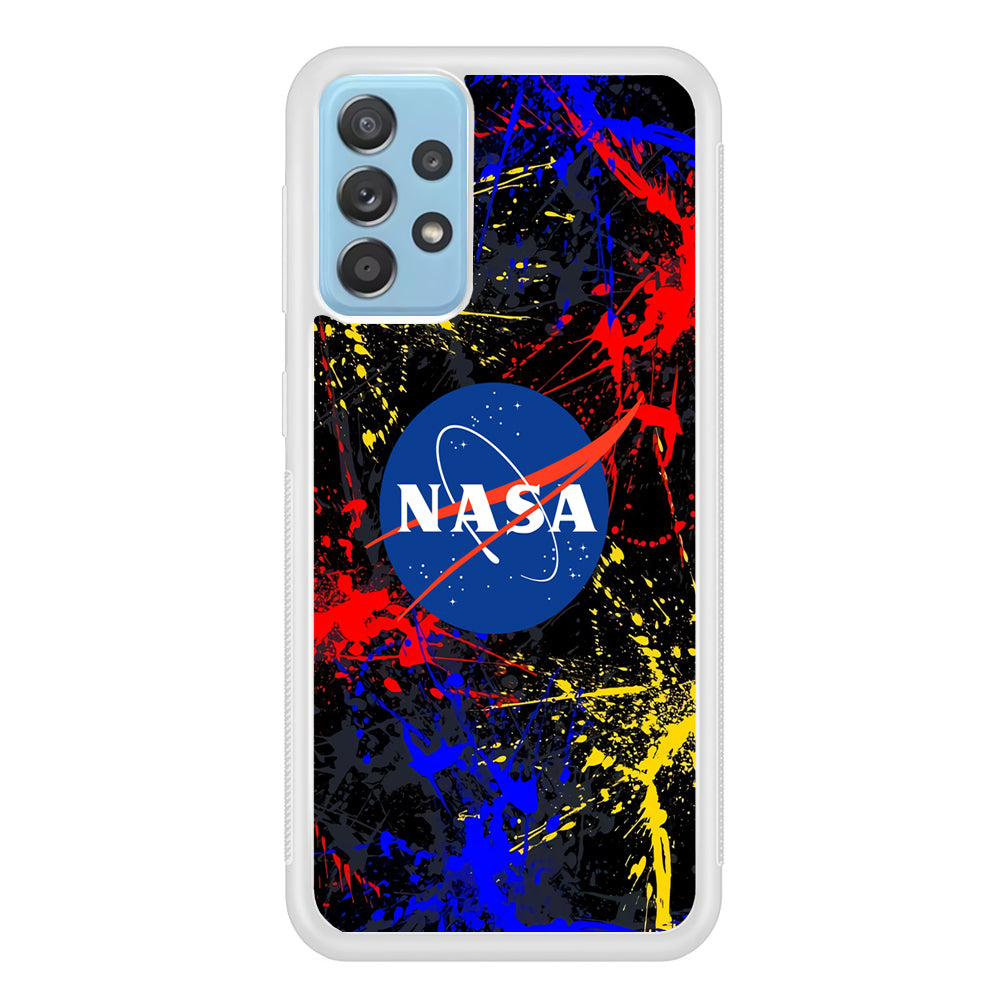 Nasa Splash Paint Abstract Samsung Galaxy A52 Case