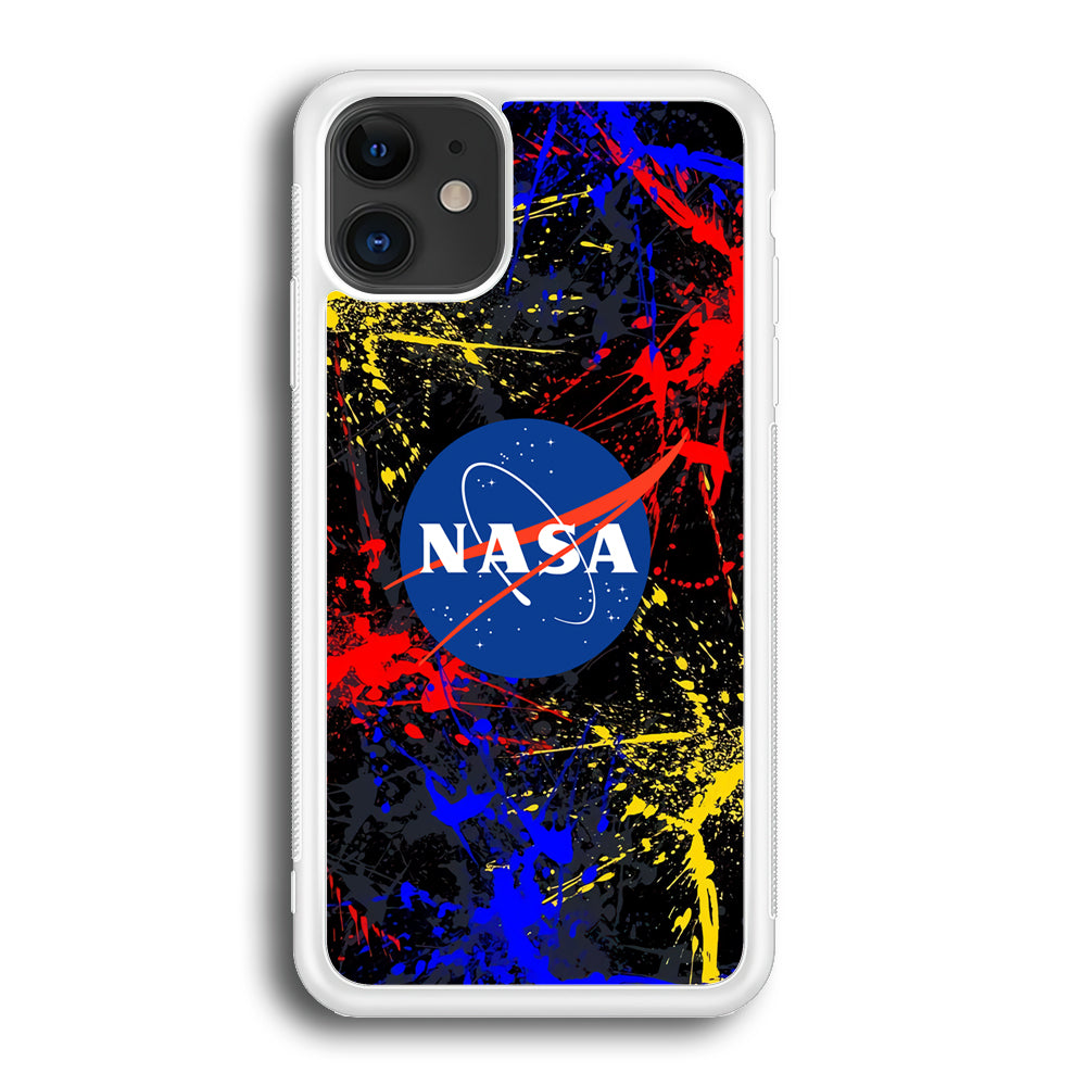 Nasa Splash Paint Abstract iPhone 12 Case