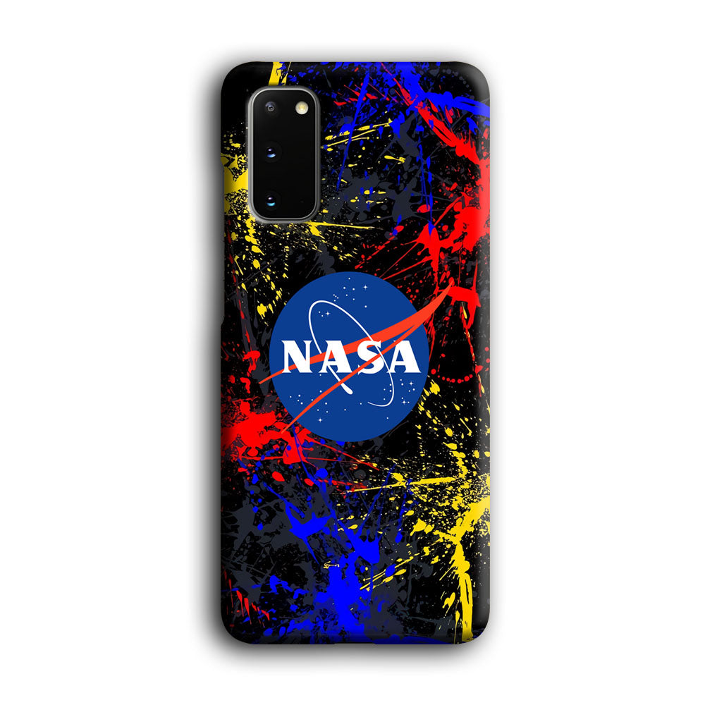 Nasa Splash Paint Abstract Samsung Galaxy S20 Case