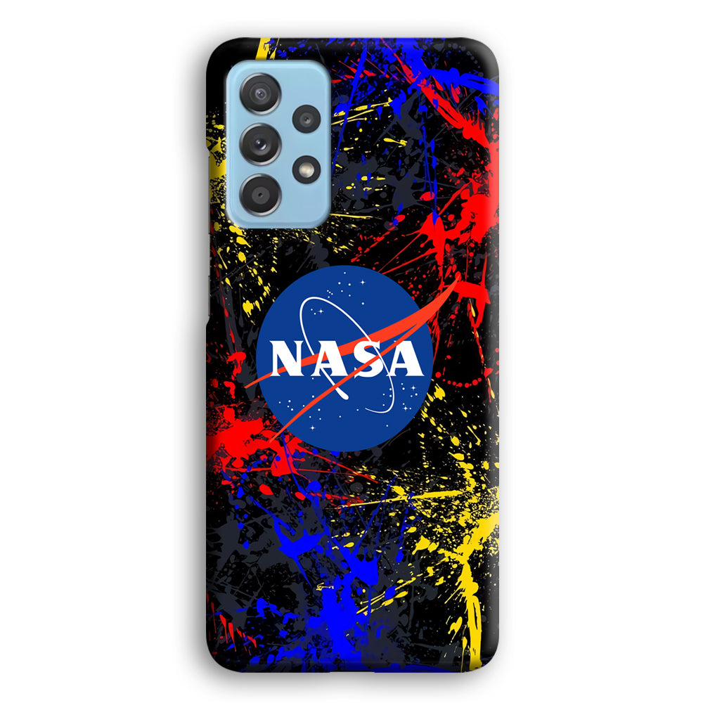 Nasa Splash Paint Abstract Samsung Galaxy A52 Case