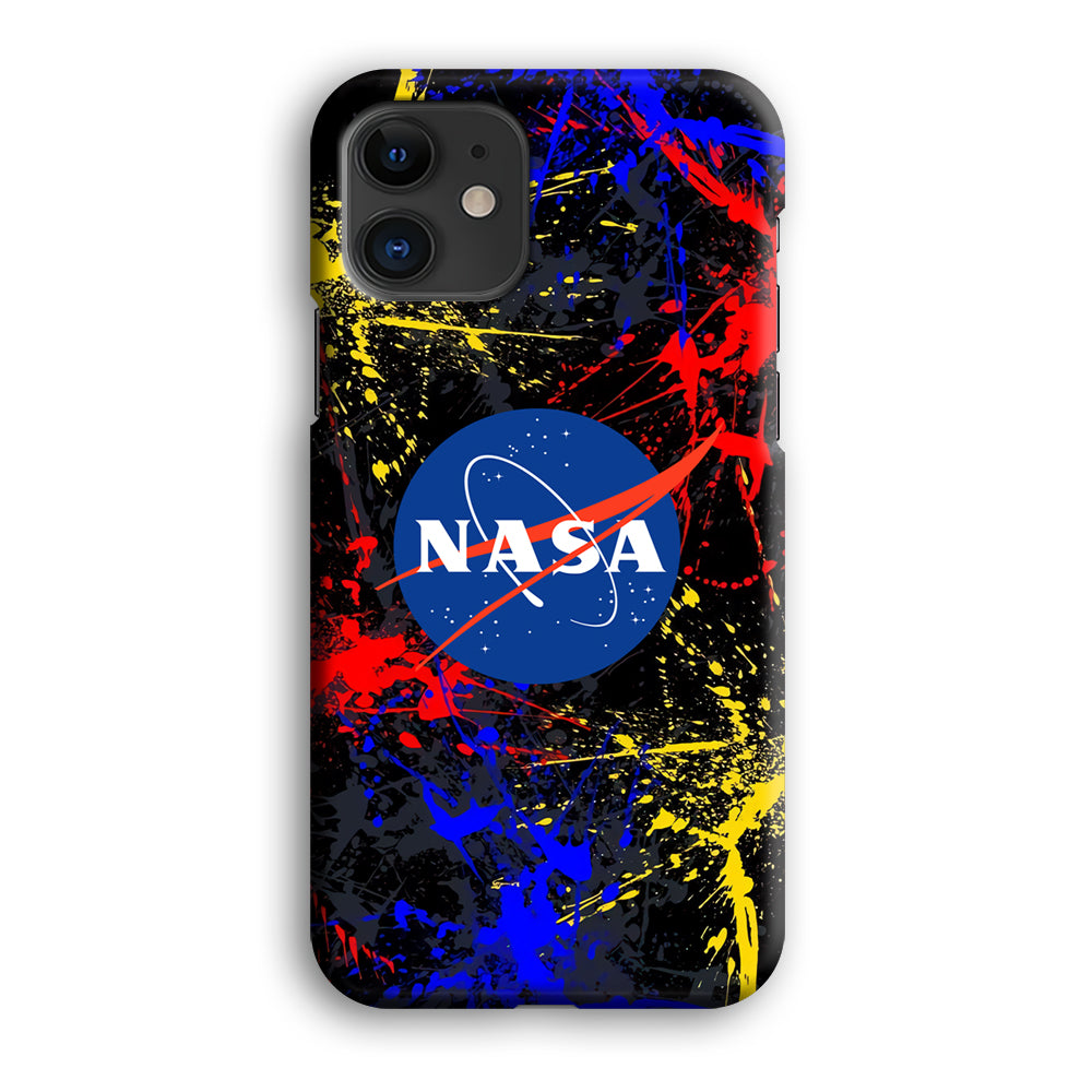 Nasa Splash Paint Abstract iPhone 12 Case