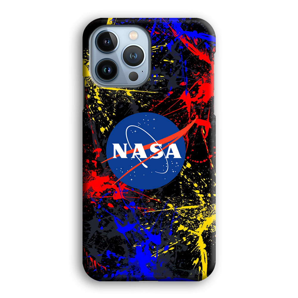 Nasa Splash Paint Abstract iPhone 13 Pro Case