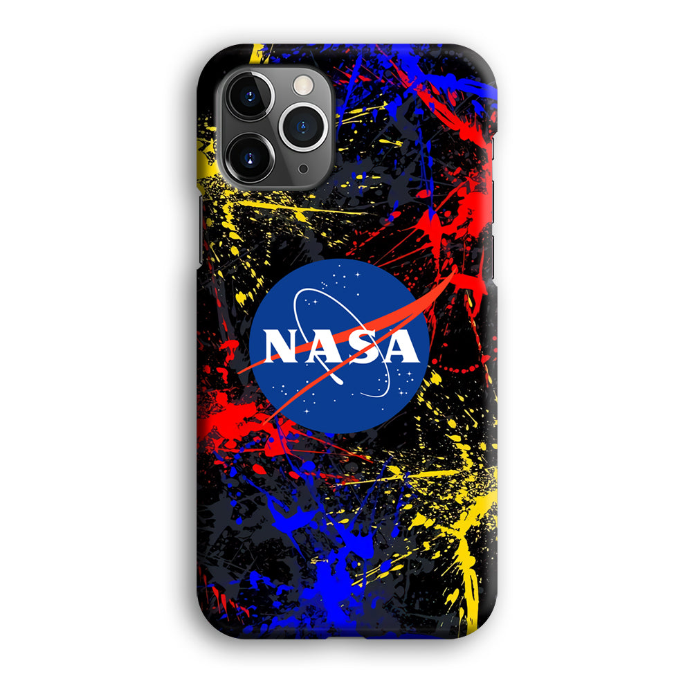 Nasa Splash Paint Abstract iPhone 12 Pro Case