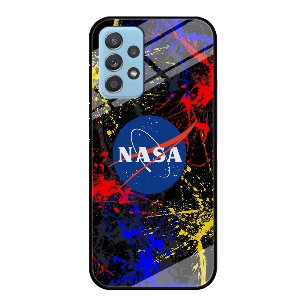 Nasa Splash Paint Abstract Samsung Galaxy A52 Case