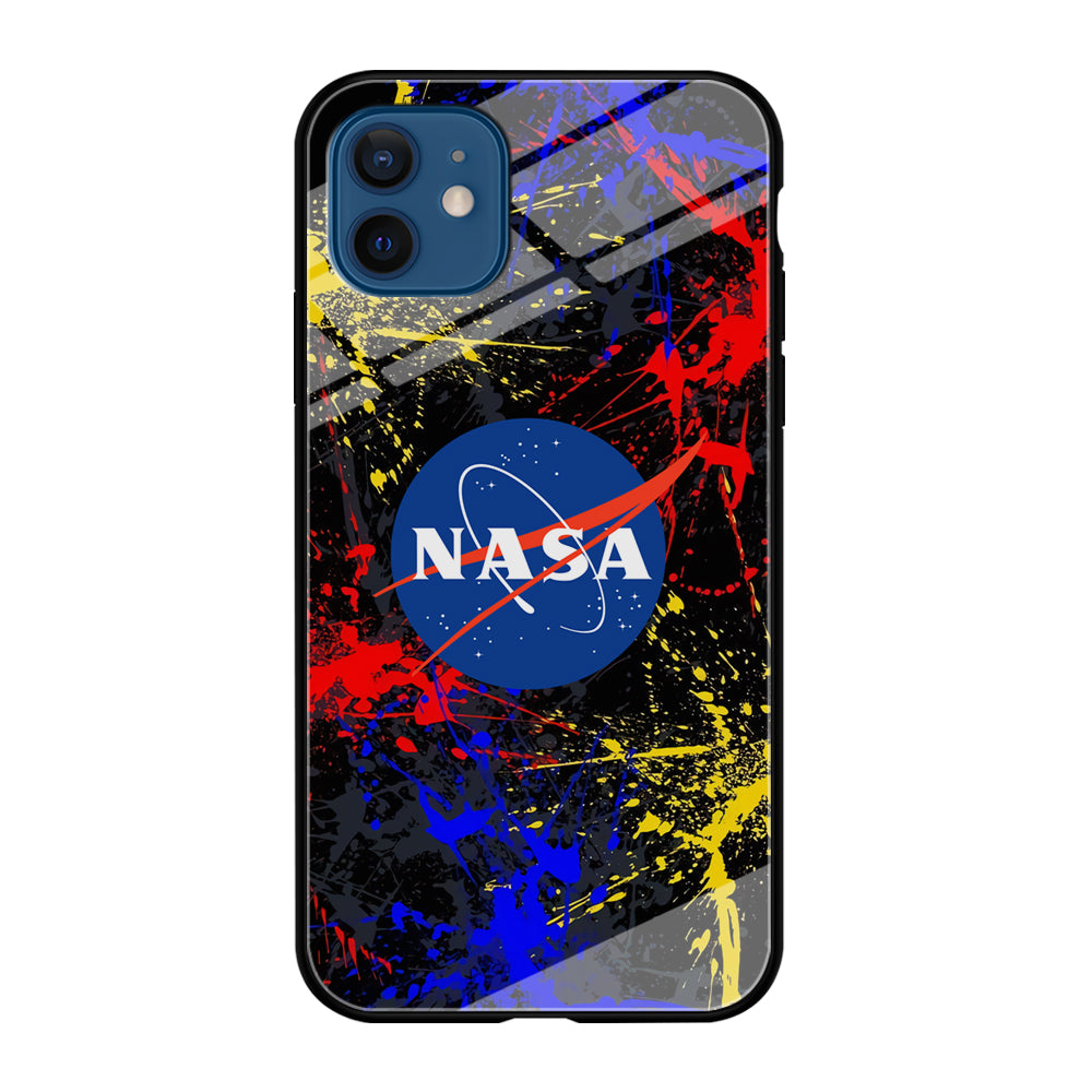 Nasa Splash Paint Abstract iPhone 12 Case