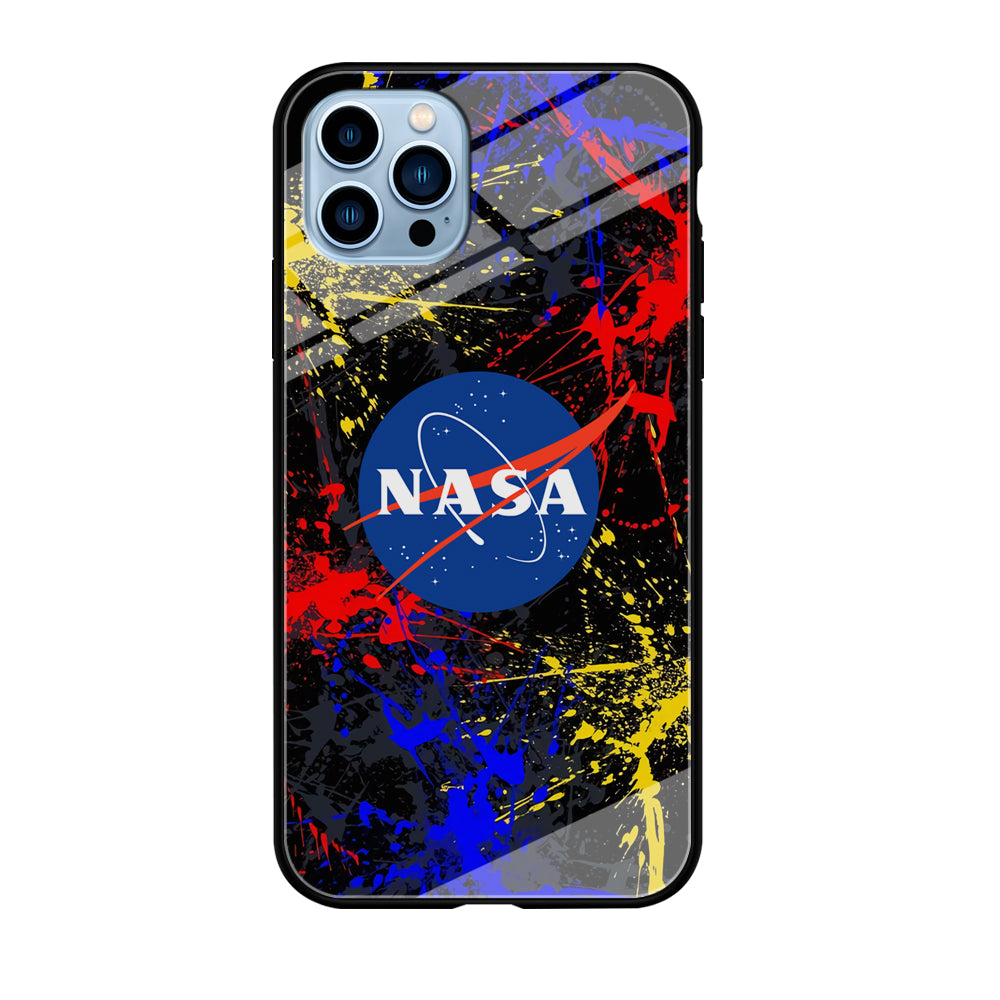 Nasa Splash Paint Abstract iPhone 12 Pro Case