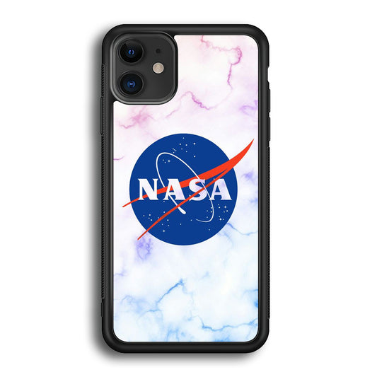 Nasa Logo Marble iPhone 12 Case