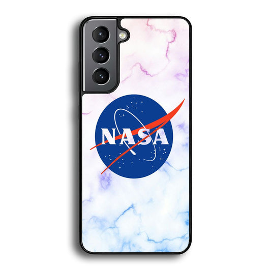 Nasa Logo Marble Samsung Galaxy S21 Plus Case