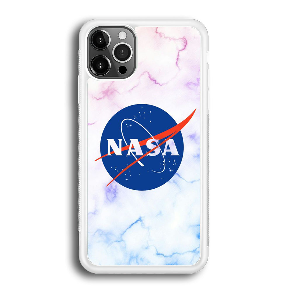 Nasa Logo Marble iPhone 12 Pro Case