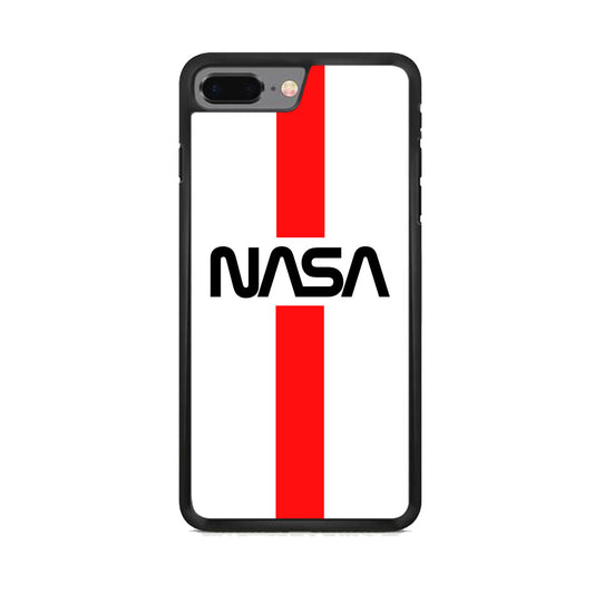 Nasa White Stripe Red iPhone 7 Plus Case