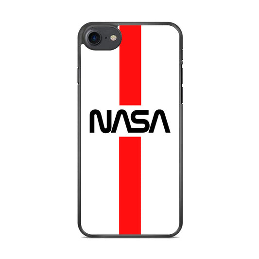Nasa White Stripe Red iPhone 7 Case
