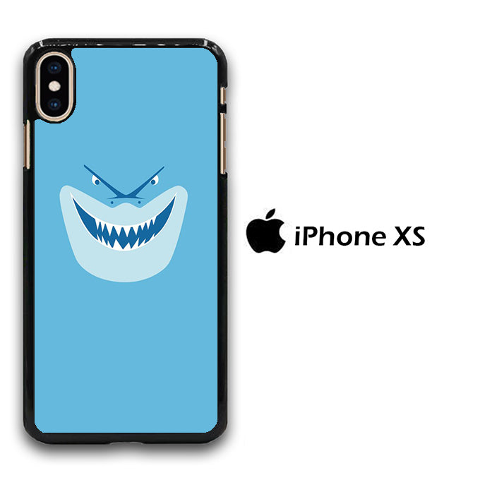 Nemo Bruce Shark Face iPhone Xs Case
