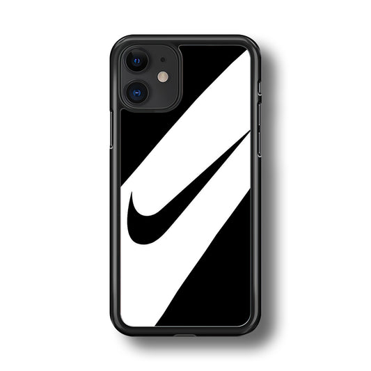 Nike Black Italic Logo iPhone 11 Case