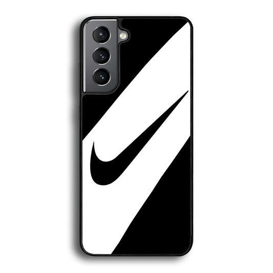 Nike Black Italic Logo Samsung Galaxy S21 Plus Case