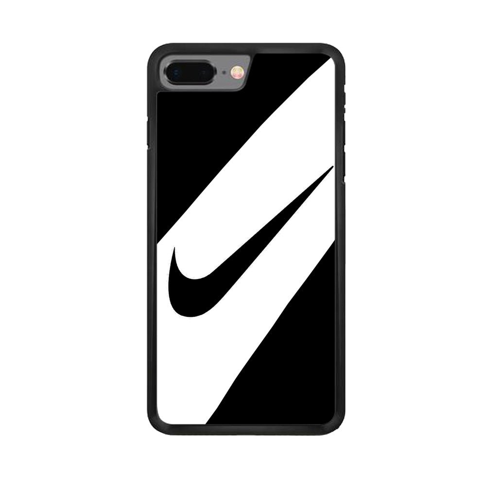 Nike Black Italic Logo iPhone 8 Plus Case