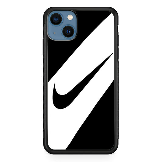 Nike Black Italic Logo iPhone 13 Case