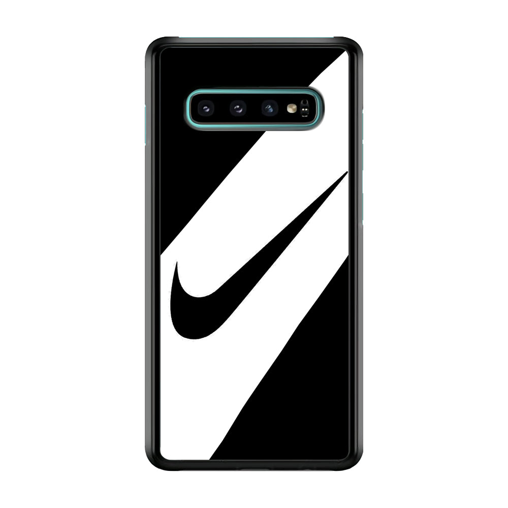 Nike Black Italic Logo Samsung Galaxy S10 Plus Case