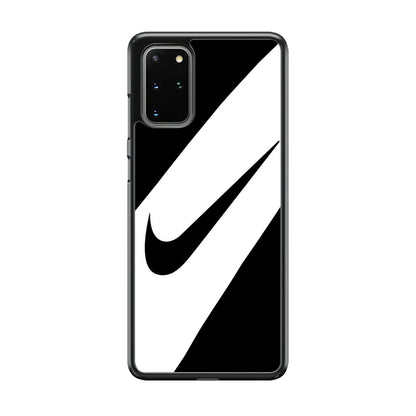 Nike Black Italic Logo Samsung Galaxy S20 Plus Case