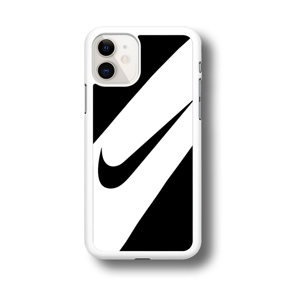 Nike Black Italic Logo iPhone 11 Case