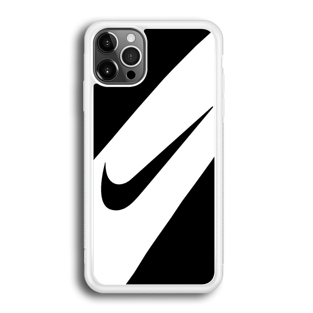 Nike Black Italic Logo iPhone 12 Pro Case