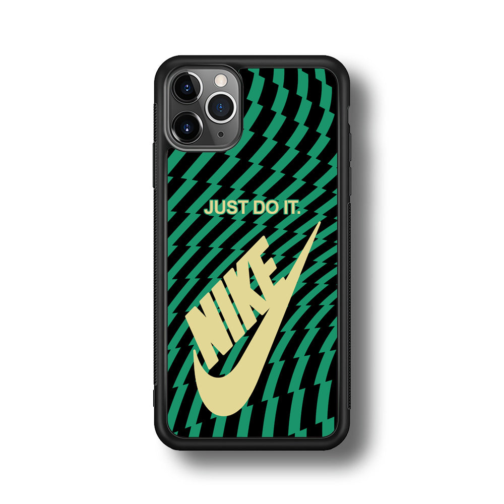 Nike Blaster Colour Green And Black iPhone 11 Pro Max Case